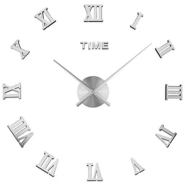 Dekorační nalepovací stylové hodiny do domácnosti