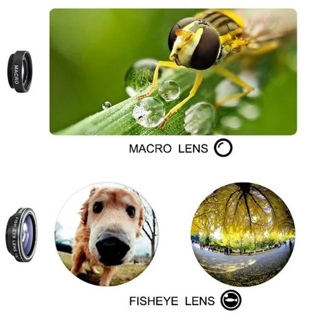 Fish eye for phone - 3 in 1 set