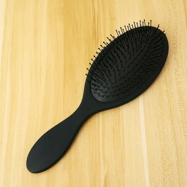 Colored hairbrush