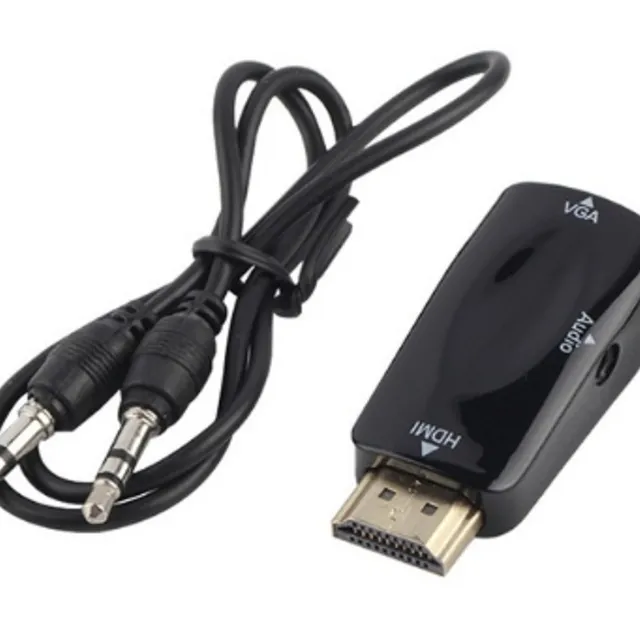 HDMI VGA adaptér samec a samice - 2 barvy