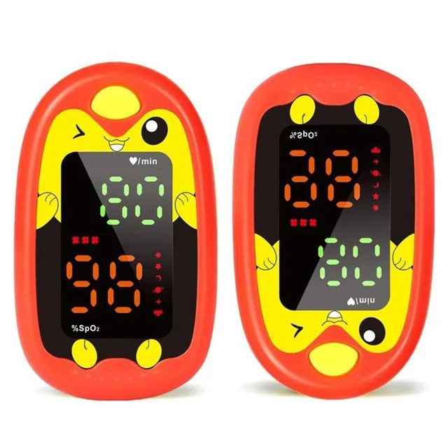 Fingertip pulse oximeter for children