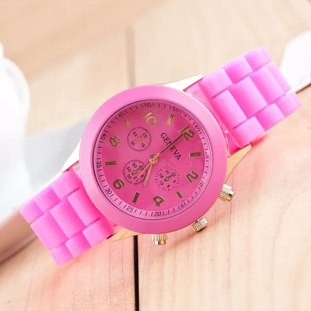 Silicone wristwatch