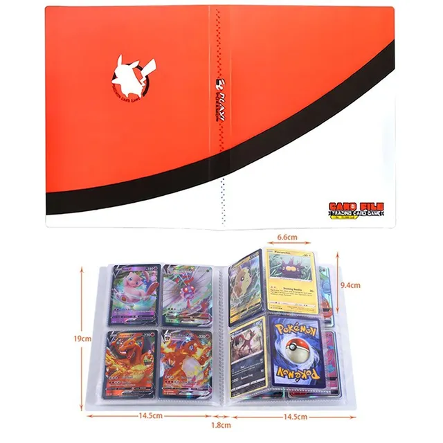 Anime album na sběratelské karty Pokémon VMax