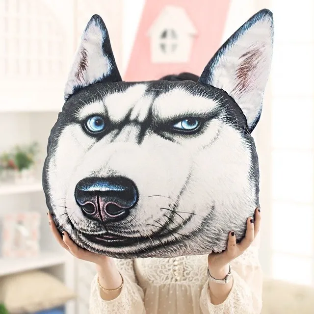 Cotton pillow - dog J479