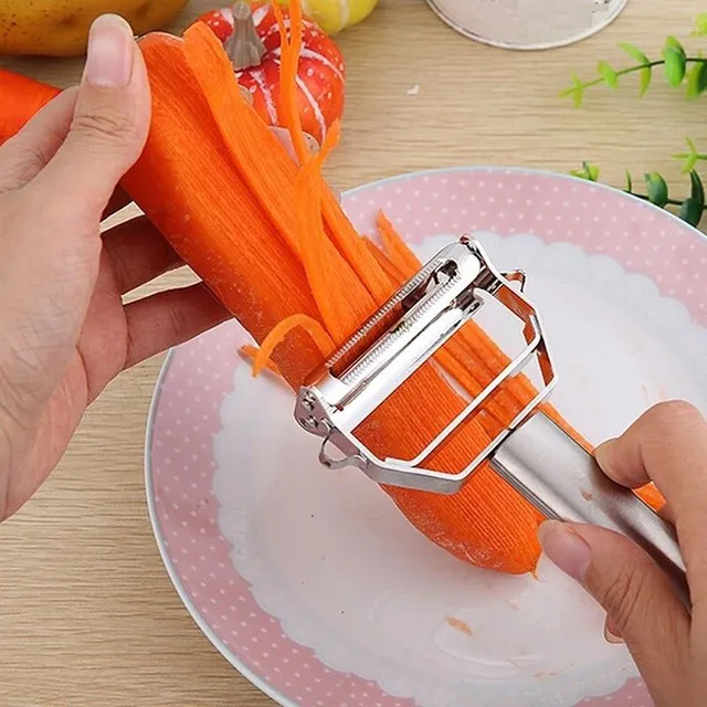 Stainless steel vegetable peeler