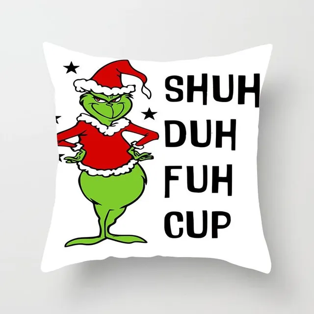 Christmas practical pillowcase with Grinch printing