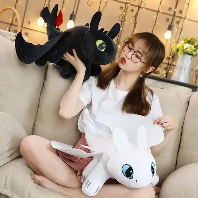 Cute Plush Toothless, Night Fury - viac veľkostí