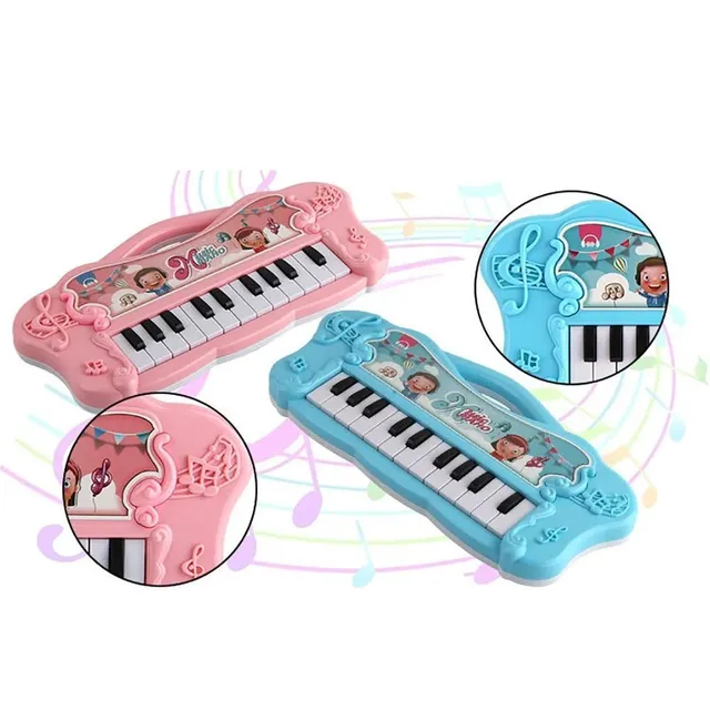 Detské elektronické piano - 2 farby