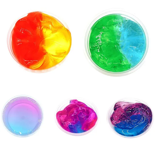 Stylish multi-coloured toy slime for children Monika