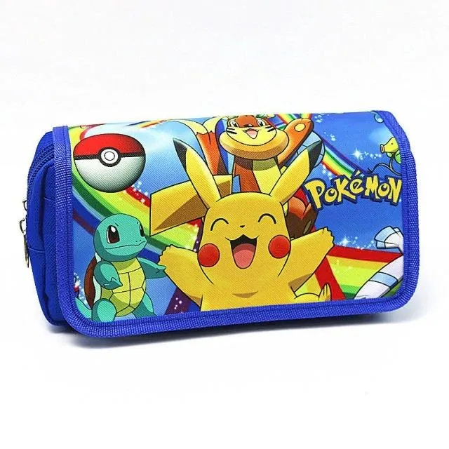 Piórnik Pokémon z etui - różne rodzaje