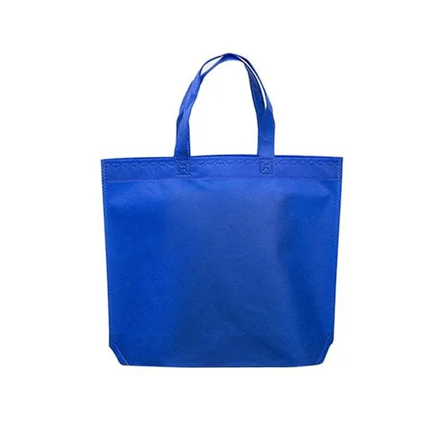 Handy single color shopping bag without printing made of durable material Lew