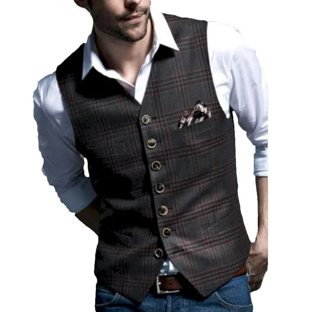 Men's formal elegant vest William
