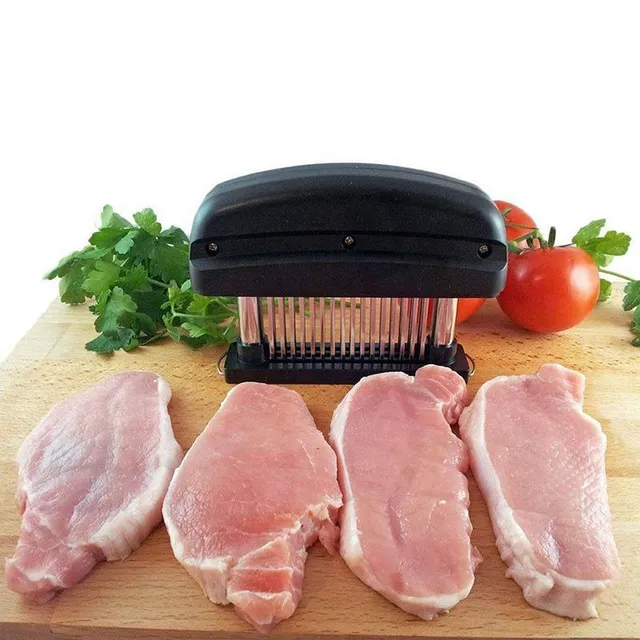 Stainless steel meat tenderizer