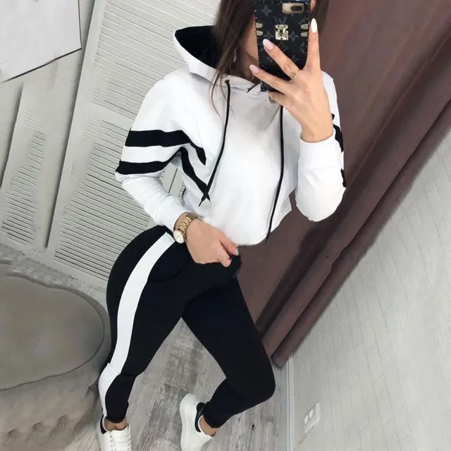 Fashion autumn tracksuit for women - various colors