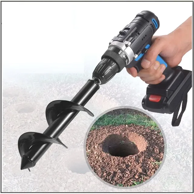 Burghiu spiral Drillforce pentru plantarea florilor și bulbilor