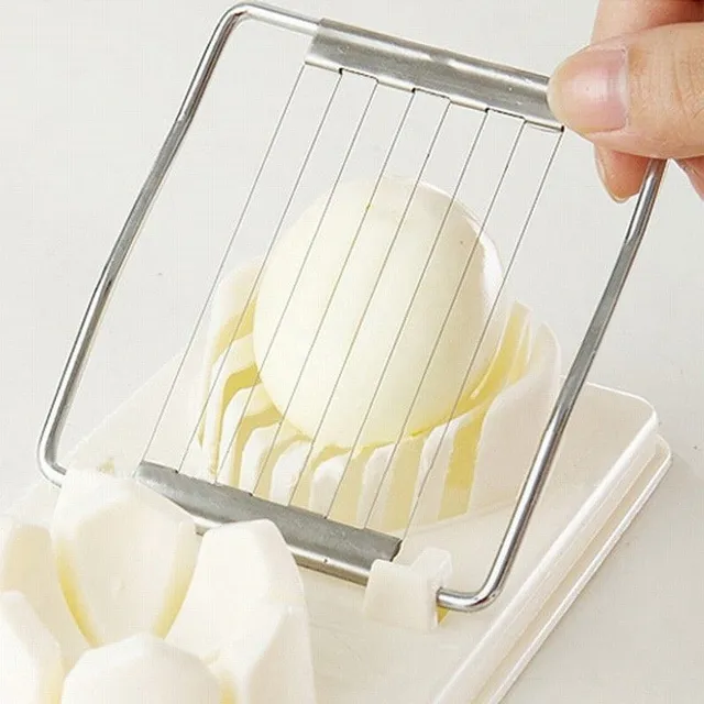 Multifunction egg cutter