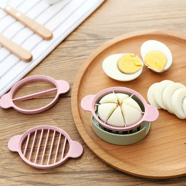 Egg slicer with attachments