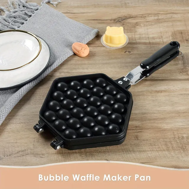 1 piece waffle maker and outdoor form for baking 3v1