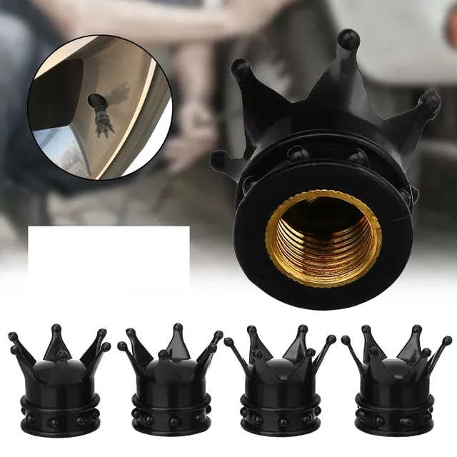 Valve caps crown 4 pcs N33