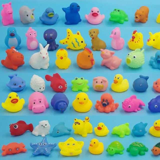 Detské gumené hračky do vody