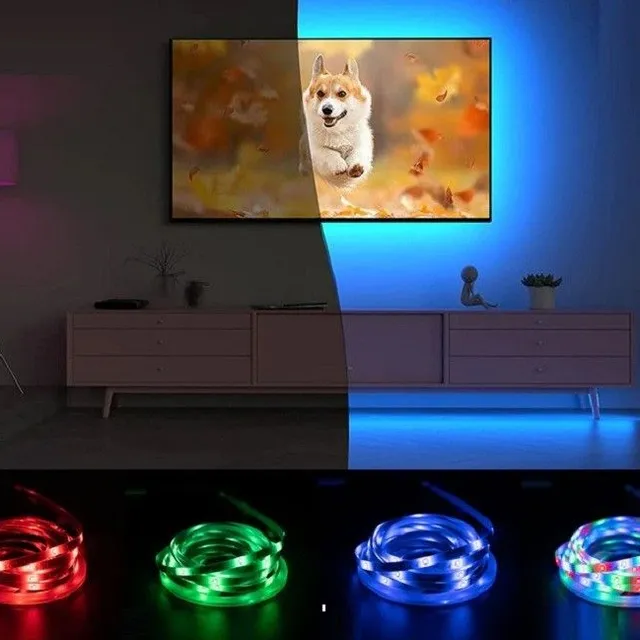 Banda LED RGB cu Bluetooth J271