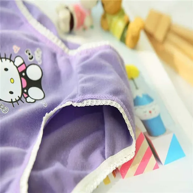Dívčí spodní prádlo Mininie Mouse, Ledové království, Hello Kitty | 6 ks