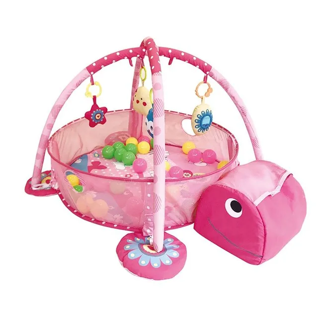 Plac zabaw dla dzieci o uroczym kształcie zwierzęcia Růžová želva