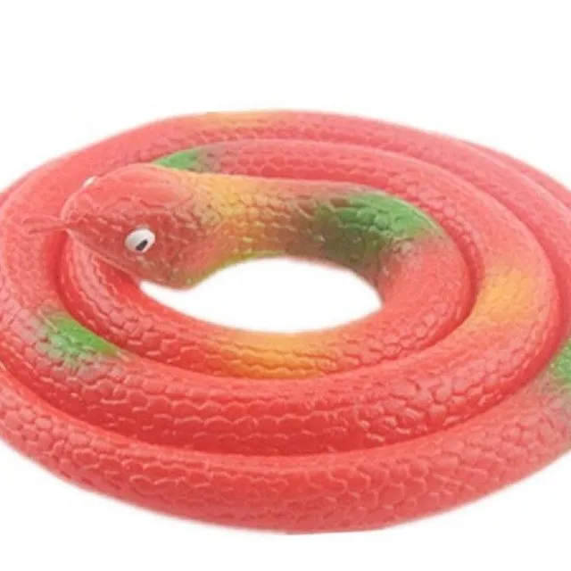 Rubber snake toy