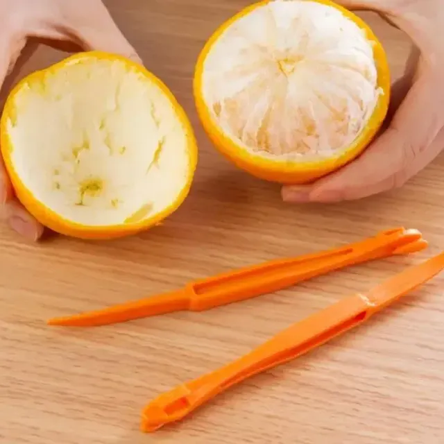 Dva originálne dlhšie pomarančové peelingy - ľahké peeling, čo vám potrvá minimálne čas