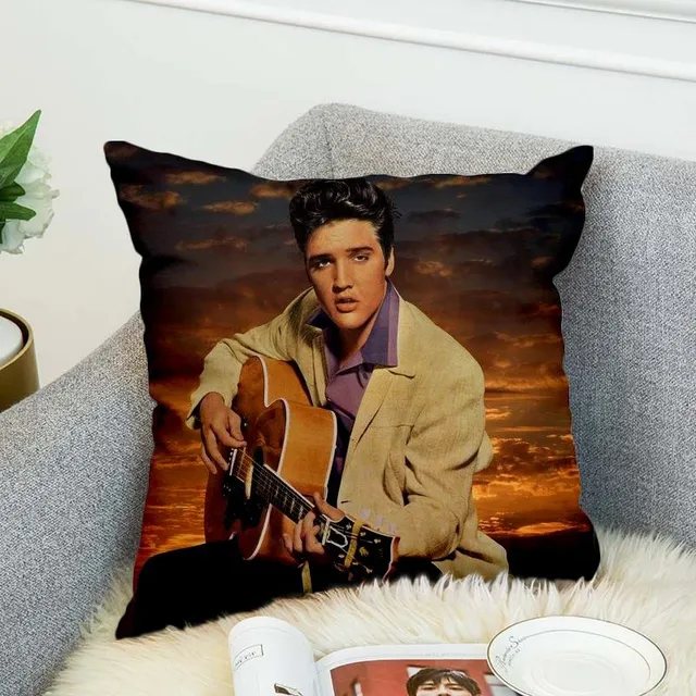 Stylowa poszewka na poduszkę Elvis Presley