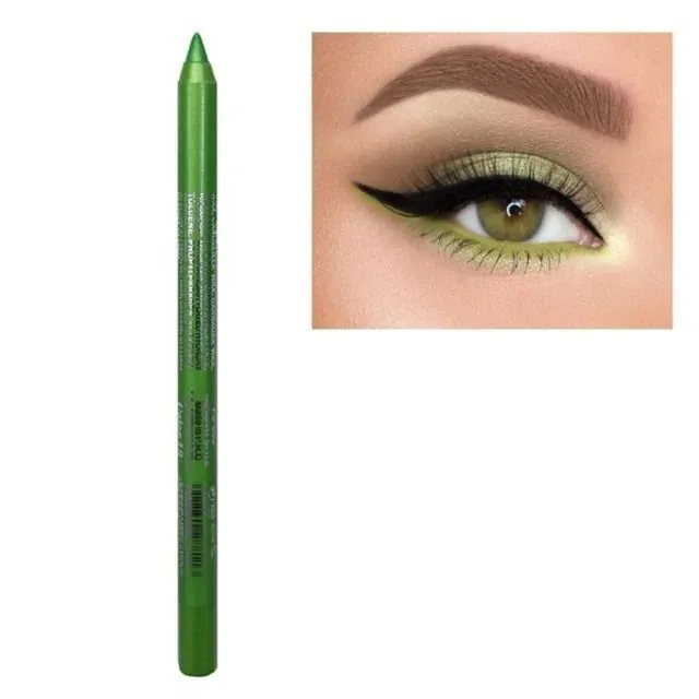 Long-lasting waterproof eye pencil - various colours