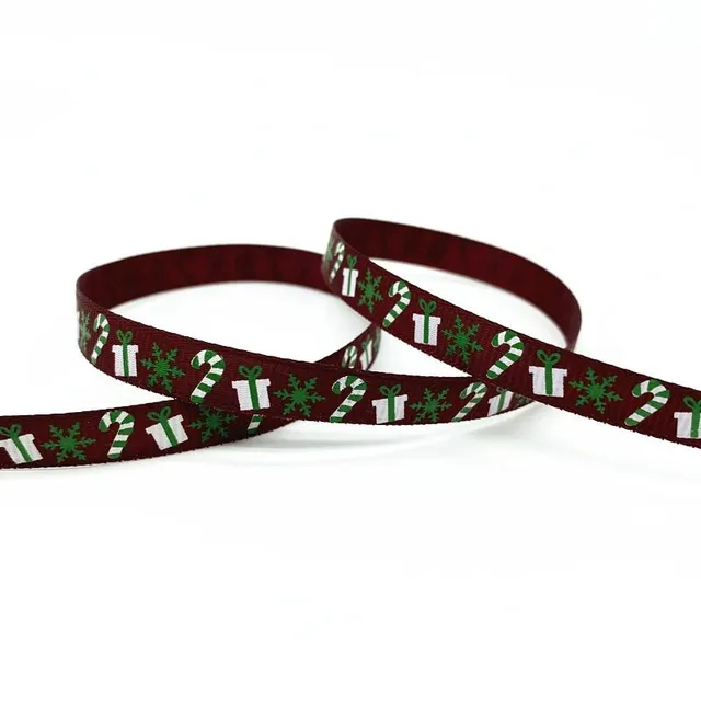 Modern Christmas ribbons for Nicholas gifts