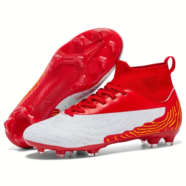 Breathable and non-skid landfills for futsal and outdoor training White Red 40