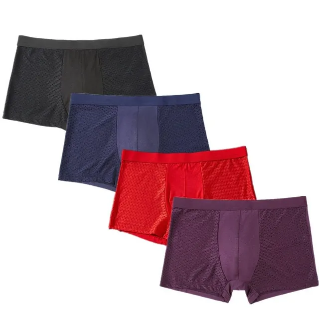 Férfi boxernadrág - négy különböző színű készlet