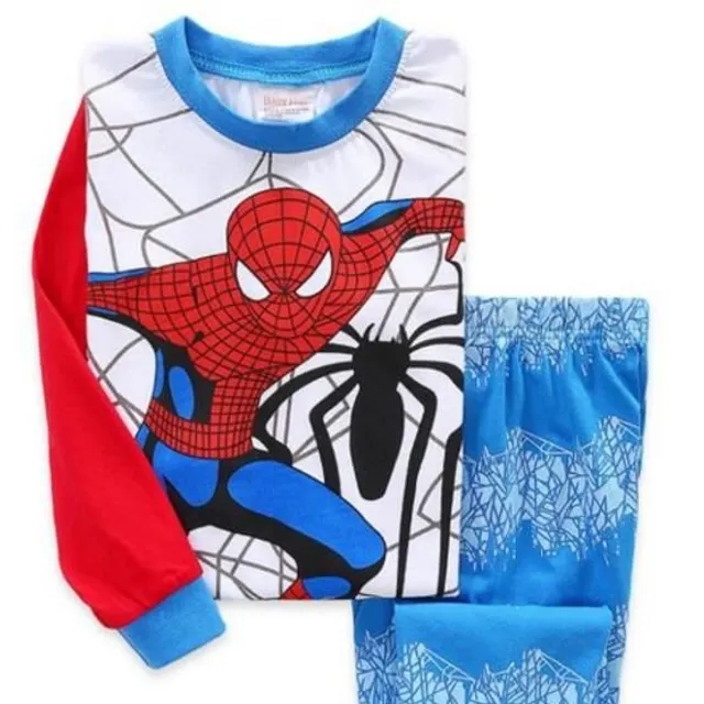 Długa piżama dziecięca Spiderman