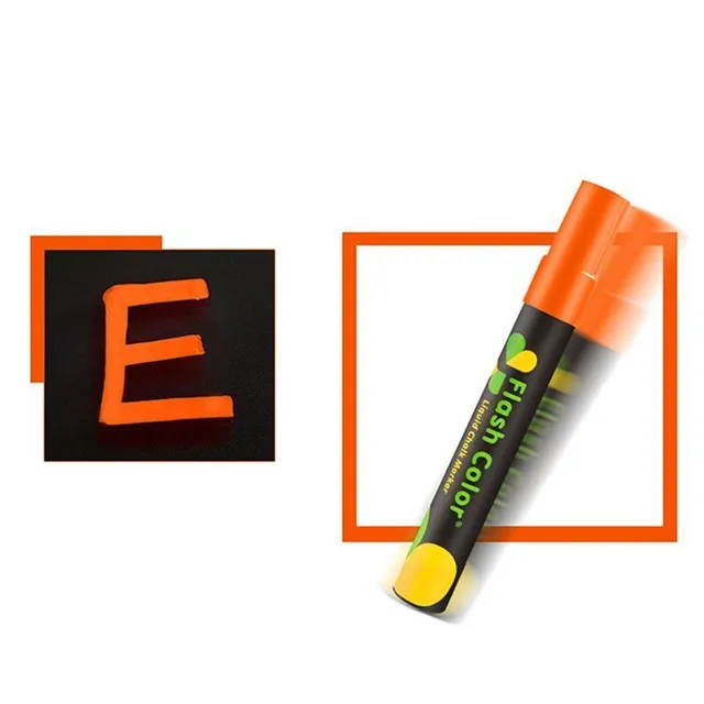 Fluorescent colour highlighter - 8 colours