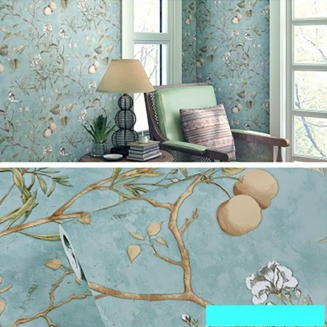 Self-adhesive wallpaper on wall G2470