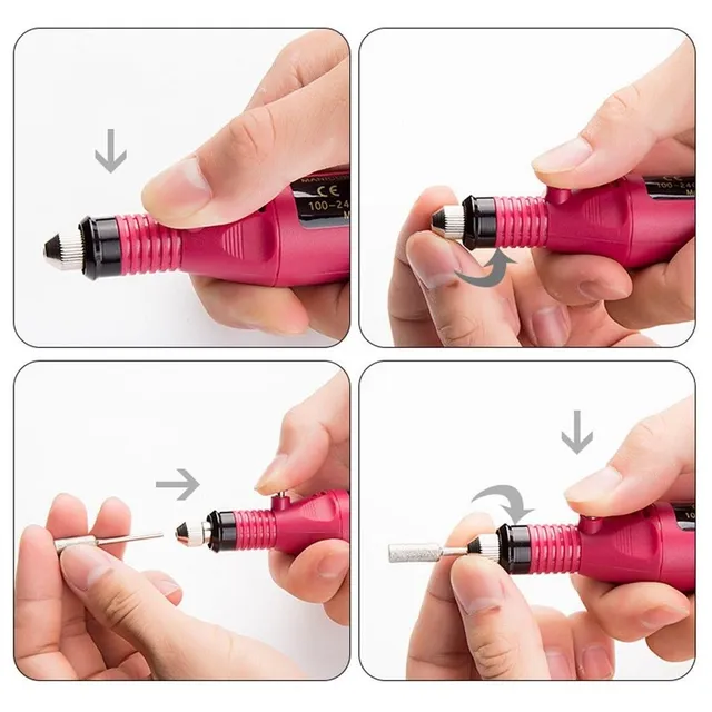 Professional electric nail grinder