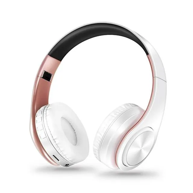 Bluetooth wireless headphones white