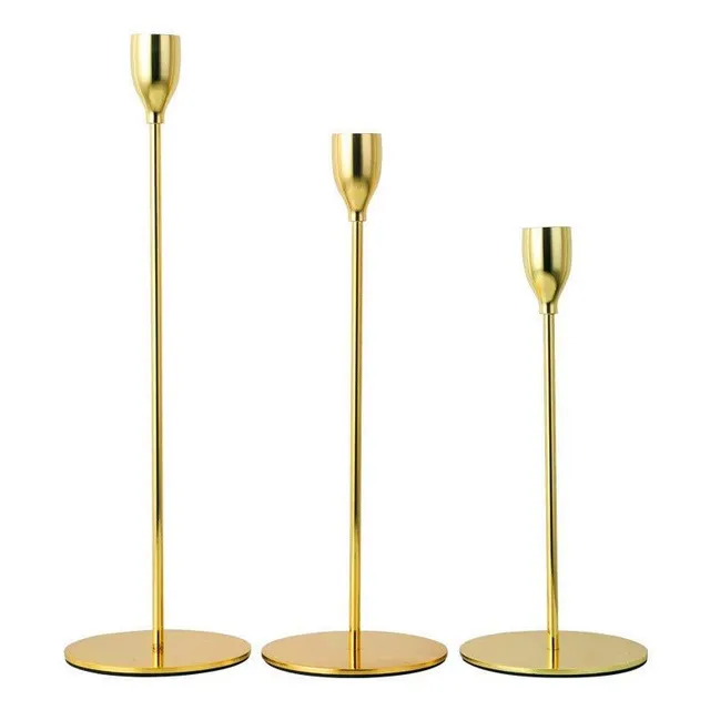 Decoration set for Highlight candles gold-C set