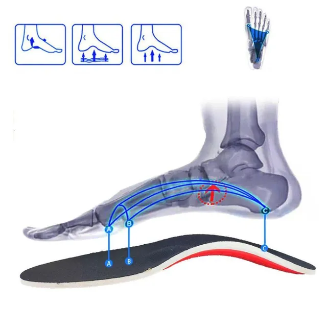 Orthopaedic insole for arch support