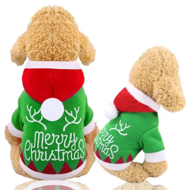 Vánoční kostým pro psy