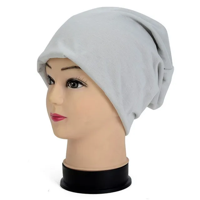 Beautiful ladies beanie - choice of 6 colours svetle-seda