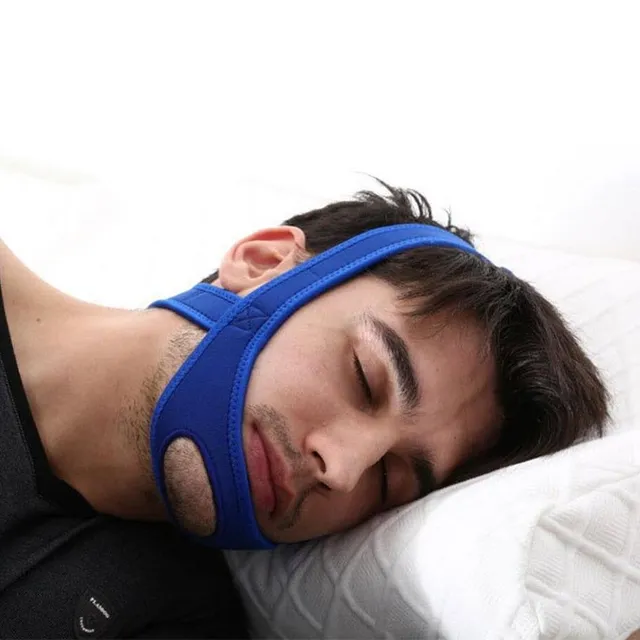 Anti-snoring chin strap
