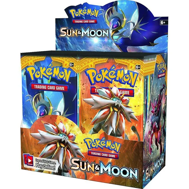 Pokémon kártyák - egész csomag 324 db - 36 csomag