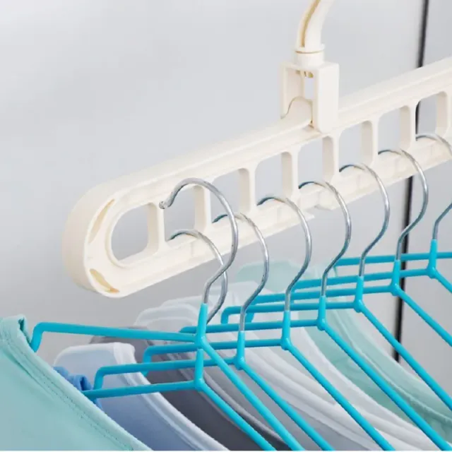 Kouzelné víceportové ramínko na sušení prádla multifunkční plastový stojan na sušení prádla úložné ramínko