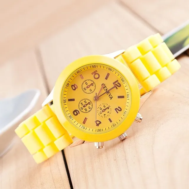 Silicone wristwatch