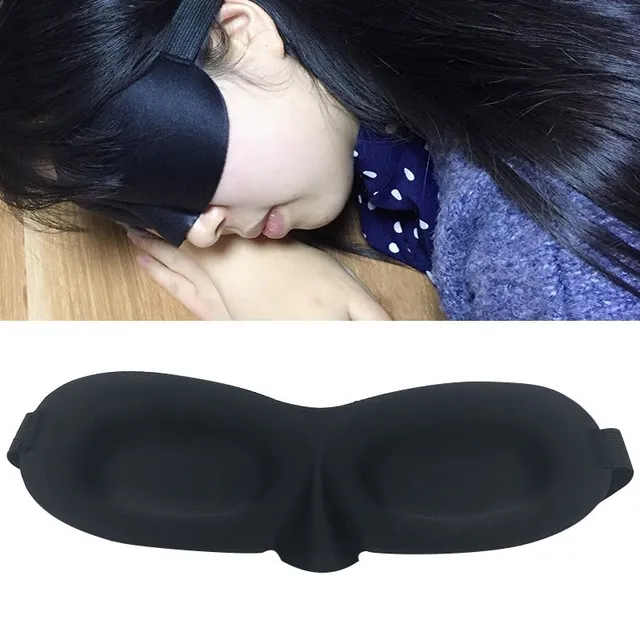 Mască de ochi 3D moale și confortabilă pentru somn