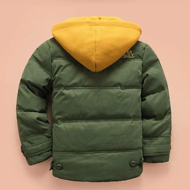 Boys winter down jacket - 4 colours