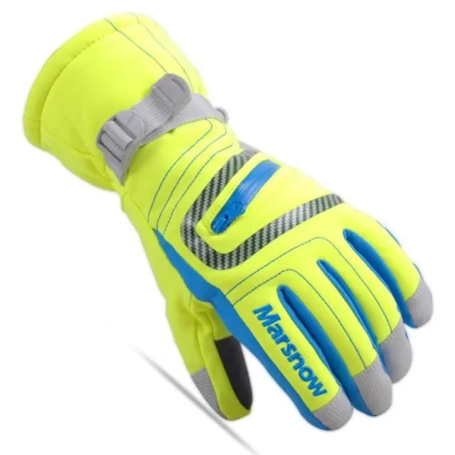 Unisex ski gloves